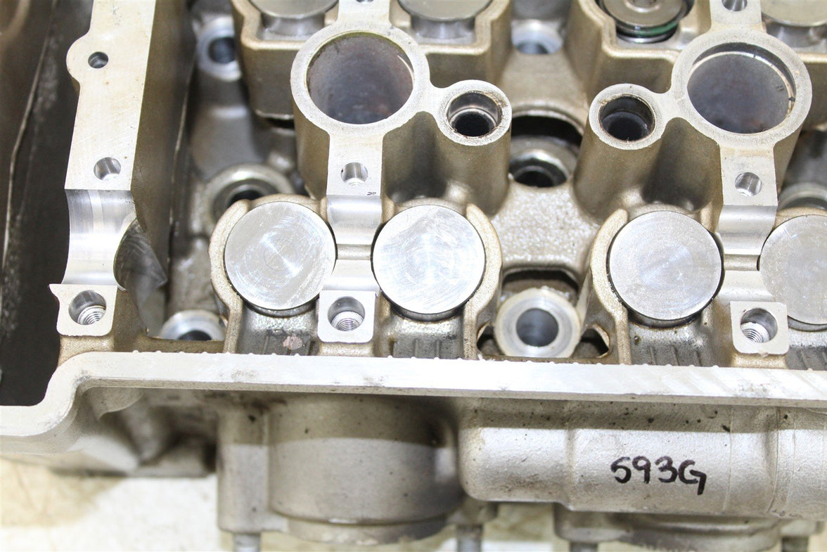 2007 Kawasaki Ninja 650R Cylinder Head Valves 593G