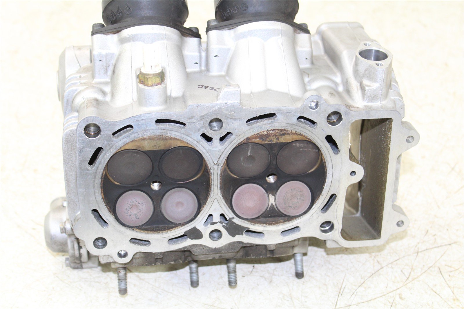 2007 Kawasaki Ninja 650R Cylinder Head Valves 593G