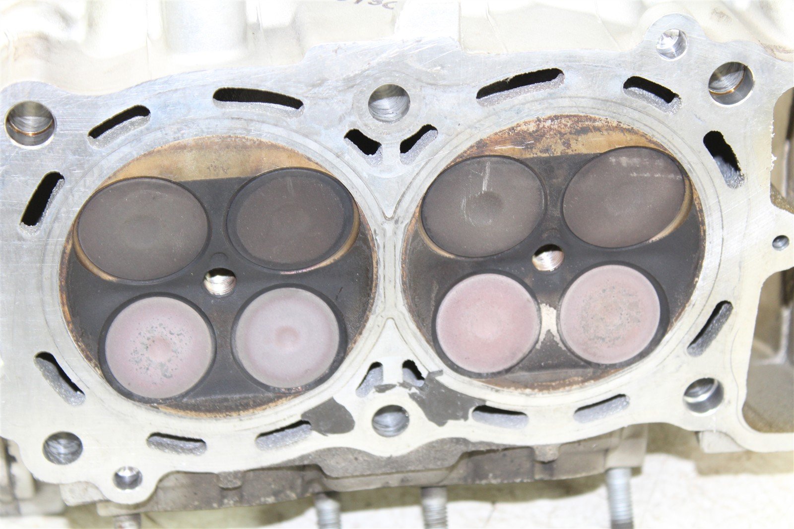 2007 Kawasaki Ninja 650R Cylinder Head Valves 593G