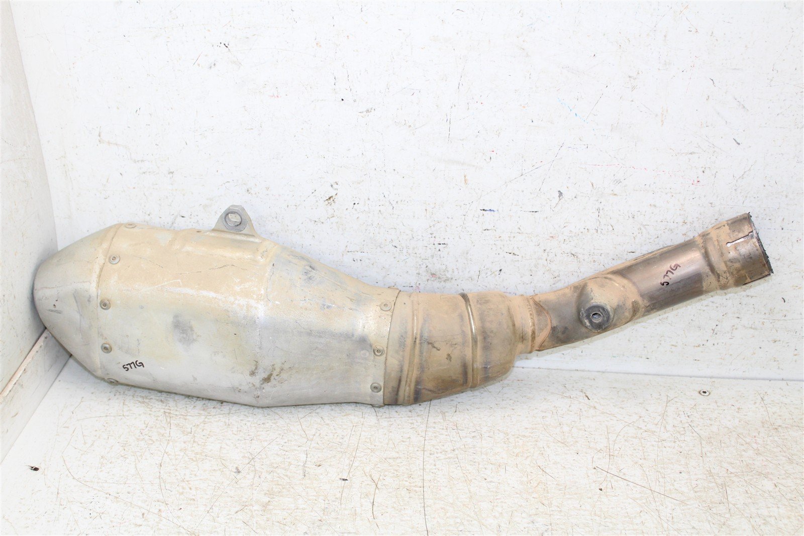2009 Honda CRF 450R Exhaust Silencer Muffler 577G