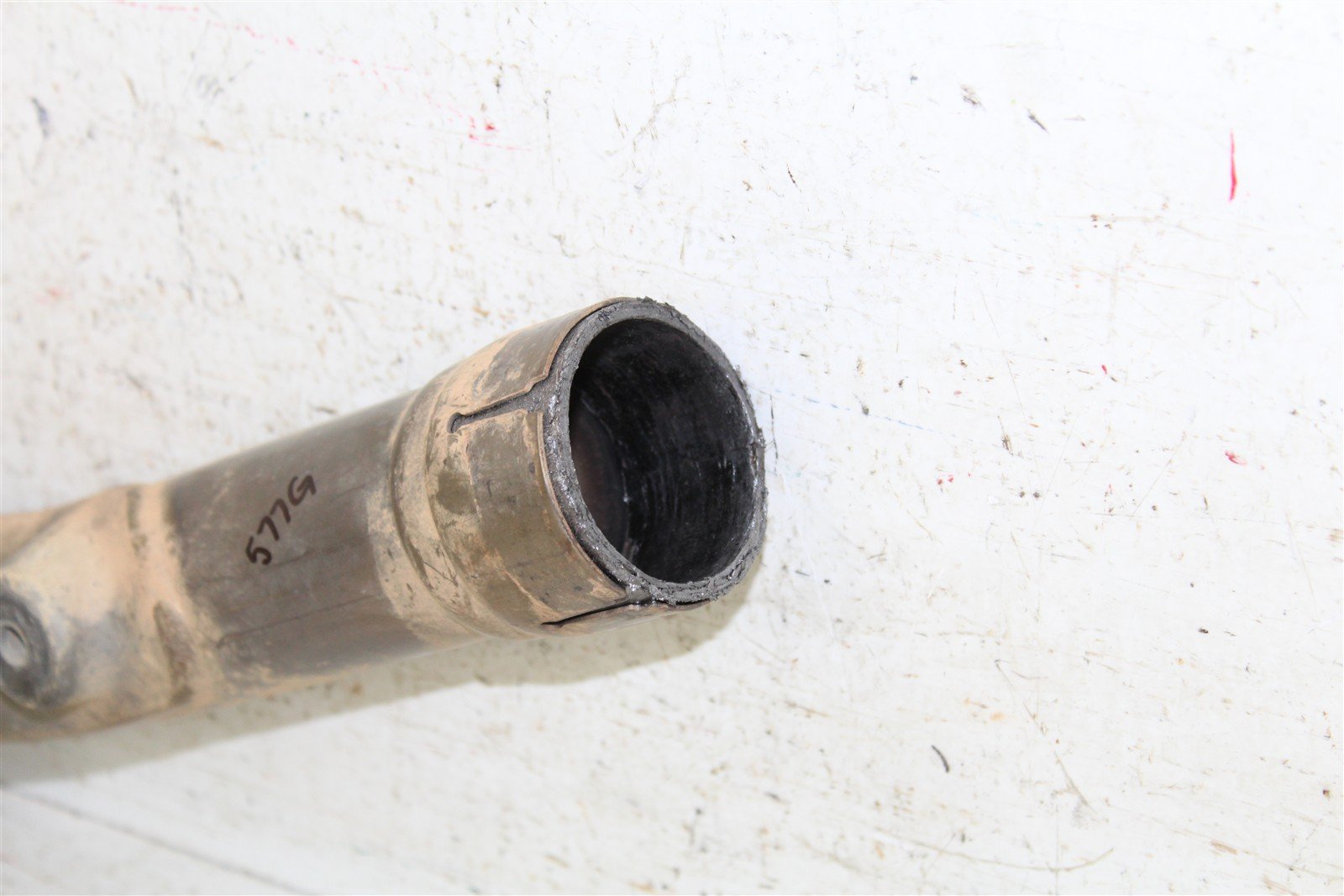 2009 Honda CRF 450R Exhaust Silencer Muffler 577G