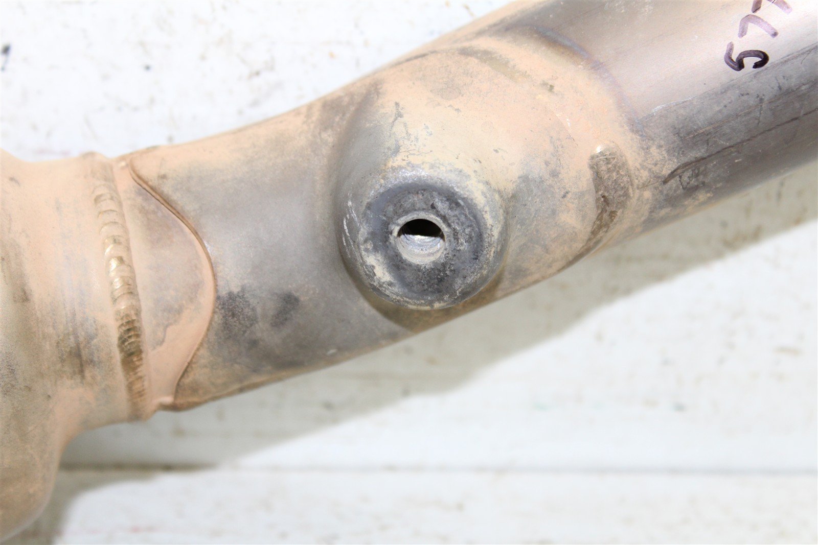2009 Honda CRF 450R Exhaust Silencer Muffler 577G