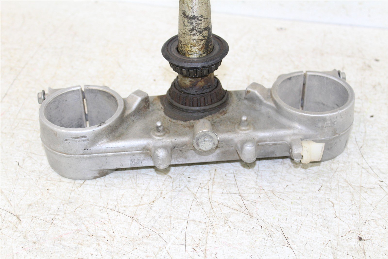 2009 Honda CRF 450R Lower Triple Tree Steering Stem 2007 CRF450 Upper Clamp 630G