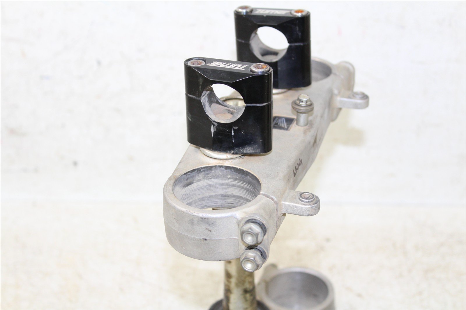 2009 Honda CRF 450R Lower Triple Tree Steering Stem 2007 CRF450 Upper Clamp 630G