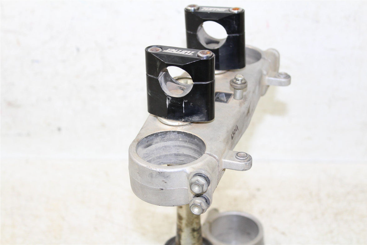 2009 Honda CRF 450R Lower Triple Tree Steering Stem 2007 CRF450 Upper Clamp 630G