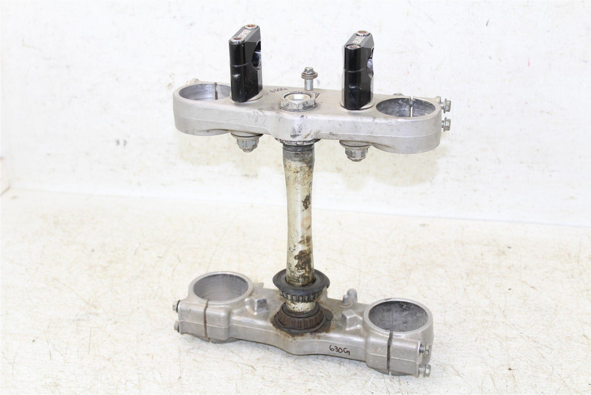 2009 Honda CRF 450R Lower Triple Tree Steering Stem 2007 CRF450 Upper Clamp 630G
