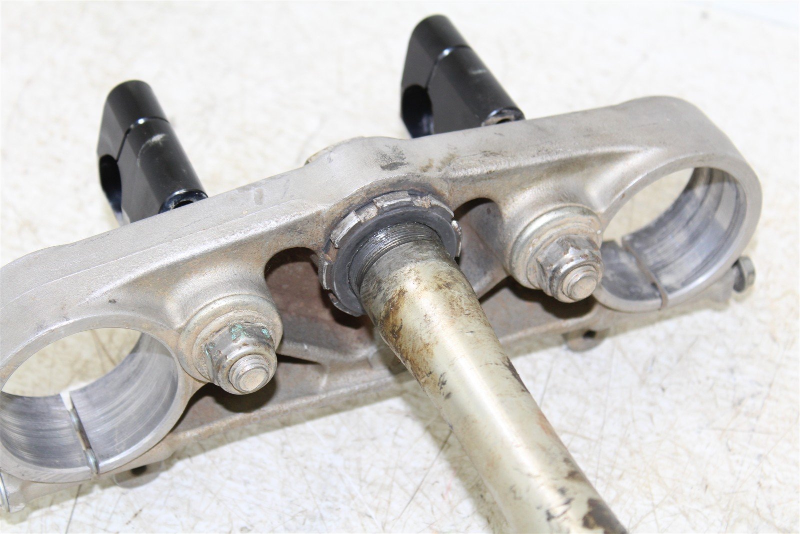 2009 Honda CRF 450R Lower Triple Tree Steering Stem 2007 CRF450 Upper Clamp 630G