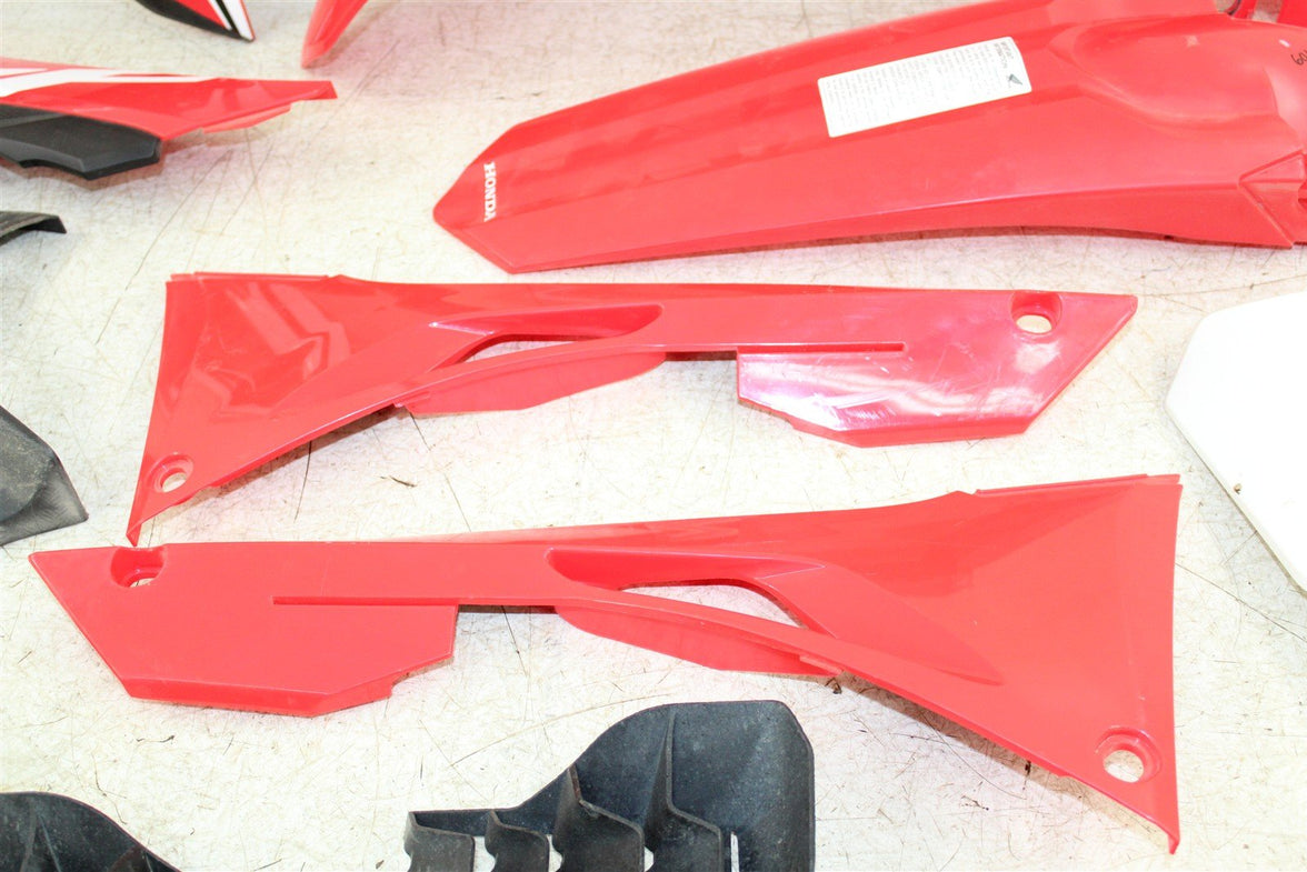 2018 Honda CRF 450R Fender Set Rear Front Number Plates 601G