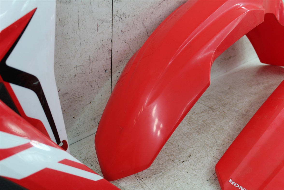 2018 Honda CRF 450R Fender Set Rear Front Number Plates 601G