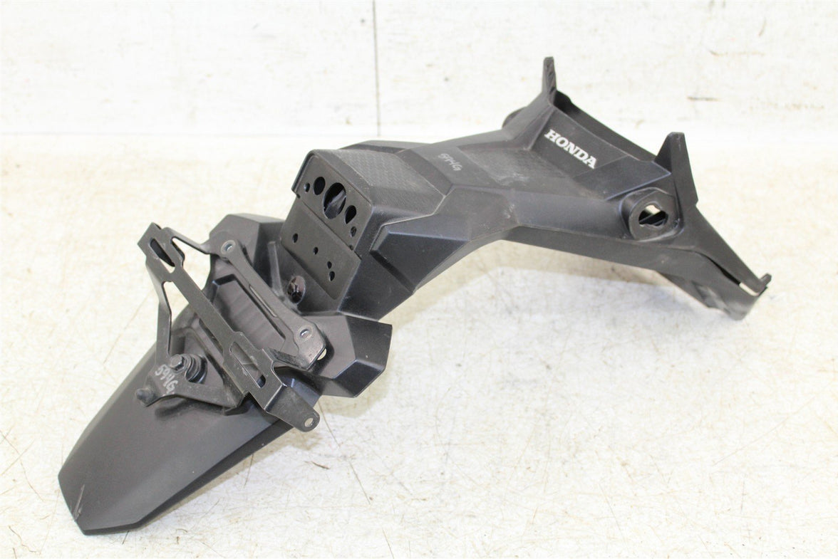 2018 Honda Grom Rear Tail Fender Plastic License Plate Mount 594G