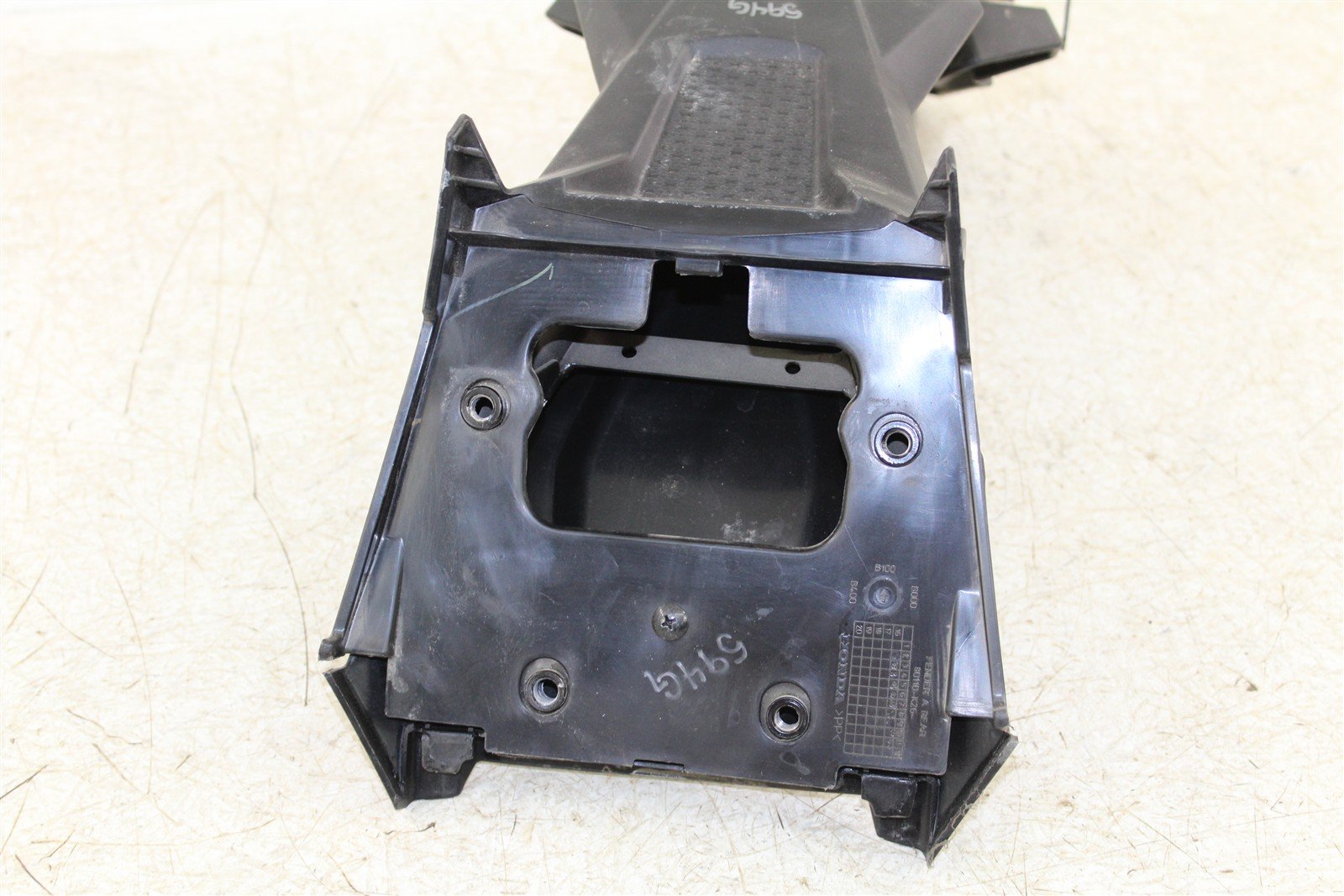 2018 Honda Grom Rear Tail Fender Plastic License Plate Mount 594G