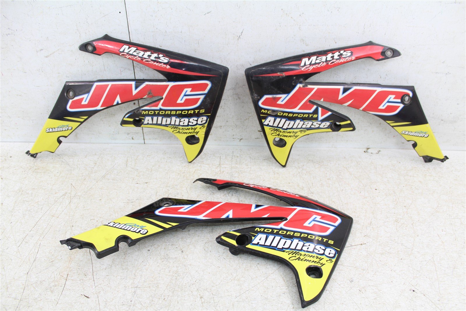 2009 Honda CRF 450R Plastics Gas Tank Shrouds Fenders Left Right 612G