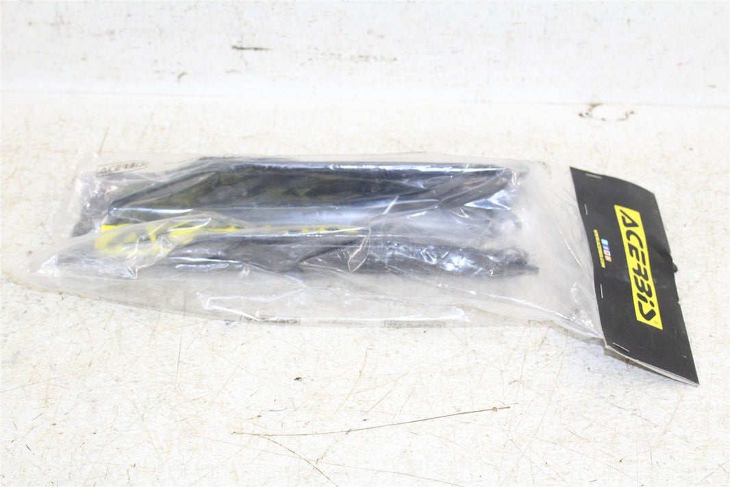 2017 Honda CRF 450R Acerbis Black Fork Guards Fork Tube Plastics 2640300001 613G