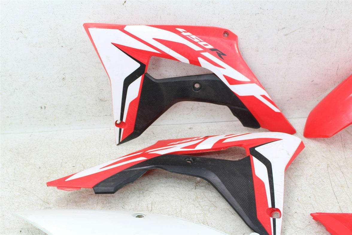 2018 Honda CRF 450R Fender Set Rear Front Number Plates 603G