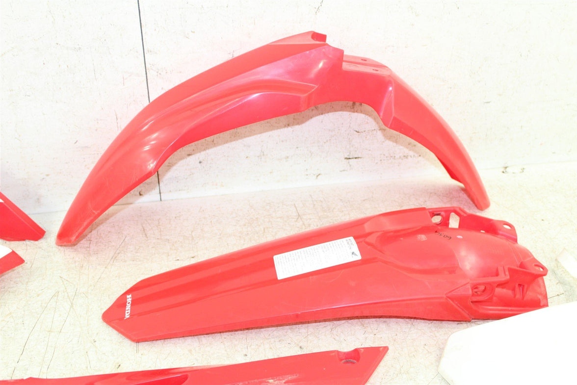 2018 Honda CRF 450R Fender Set Rear Front Number Plates 603G
