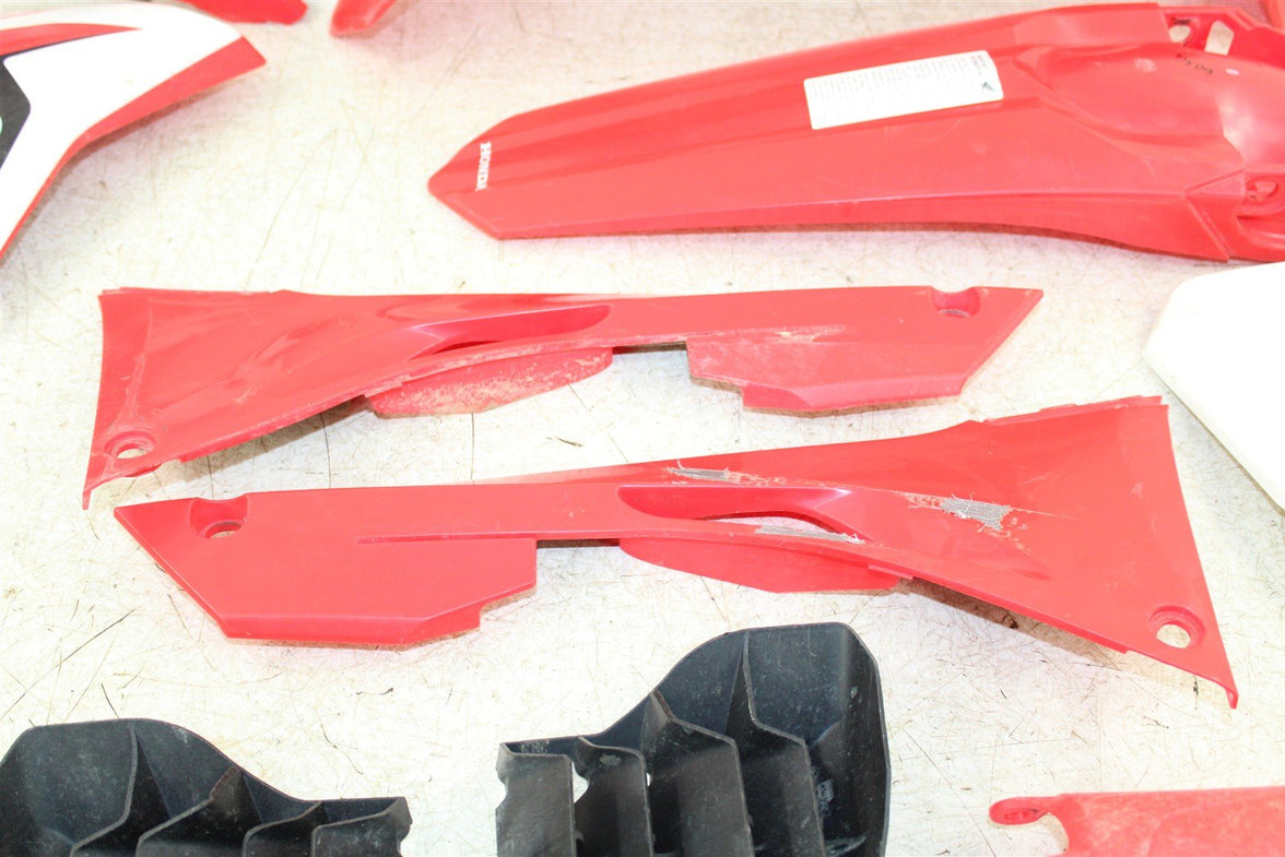 2018 Honda CRF 450R Fender Set Rear Front Number Plates 603G