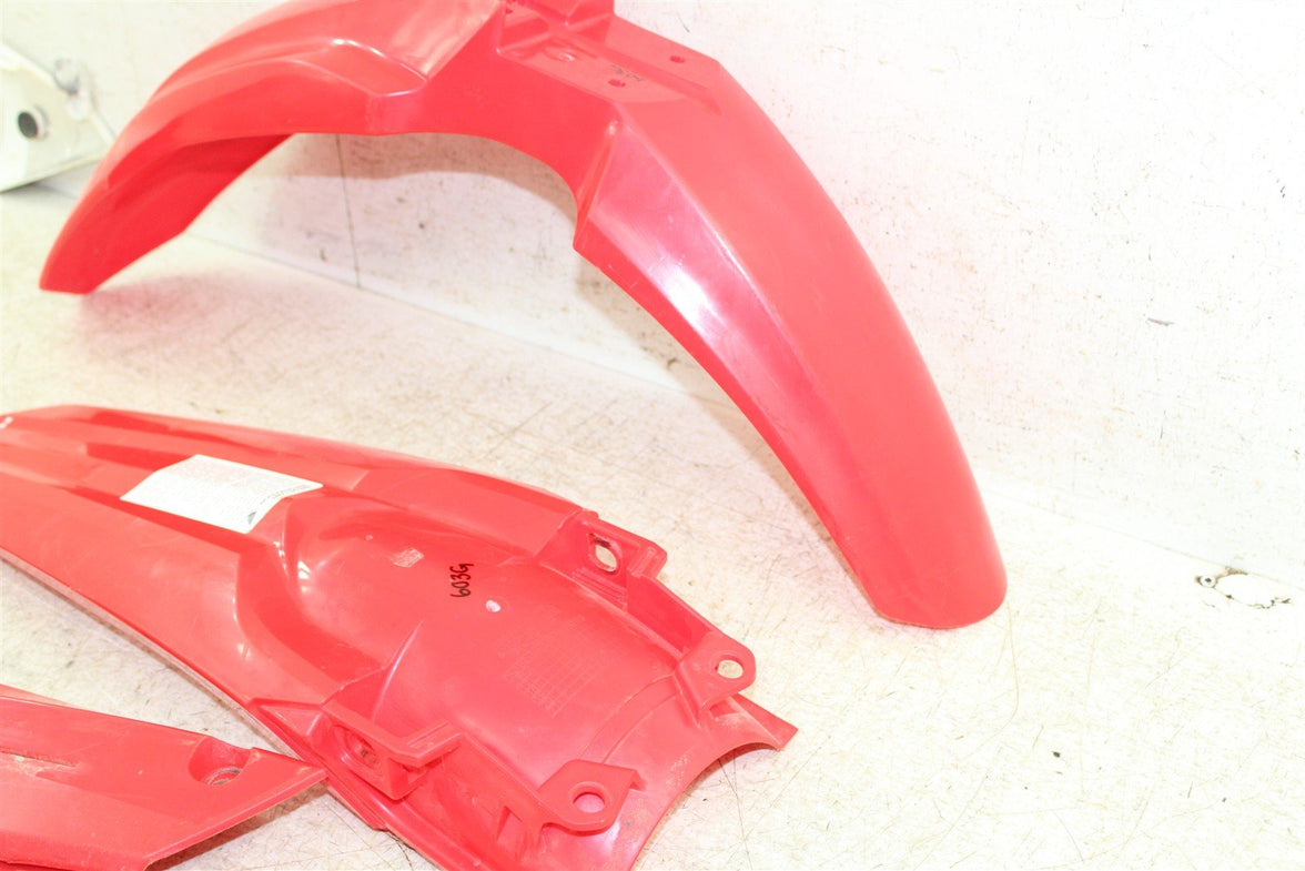 2018 Honda CRF 450R Fender Set Rear Front Number Plates 603G