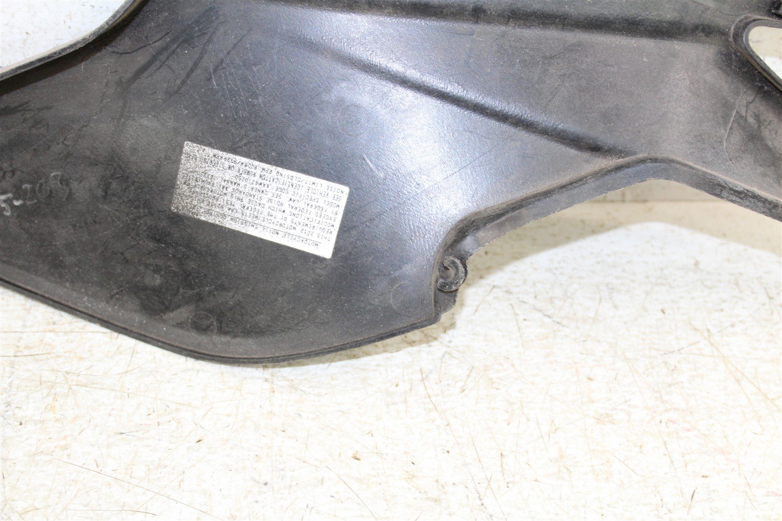2012 Kawasaki Ninja 250R Plastic Side Panels Shrouds Fenders Left Right 27005
