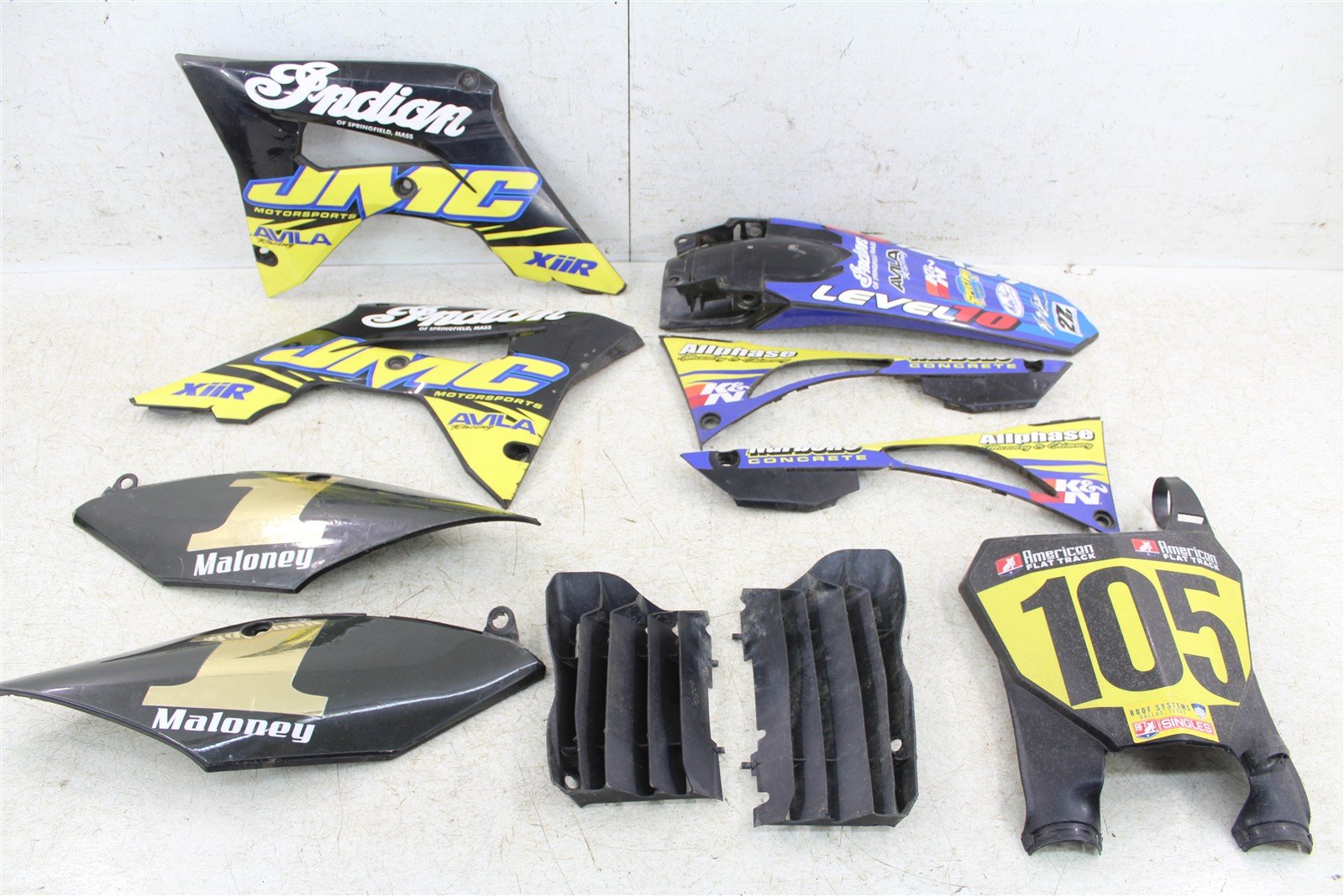 2018 Honda CRF 450R Fender Set Rear Front Number Plates 605G
