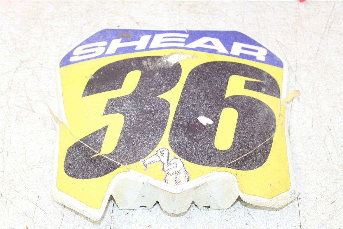 2009 Honda CRF 450R Plastic Set Tank Radiator Shrouds Number Plates 614G