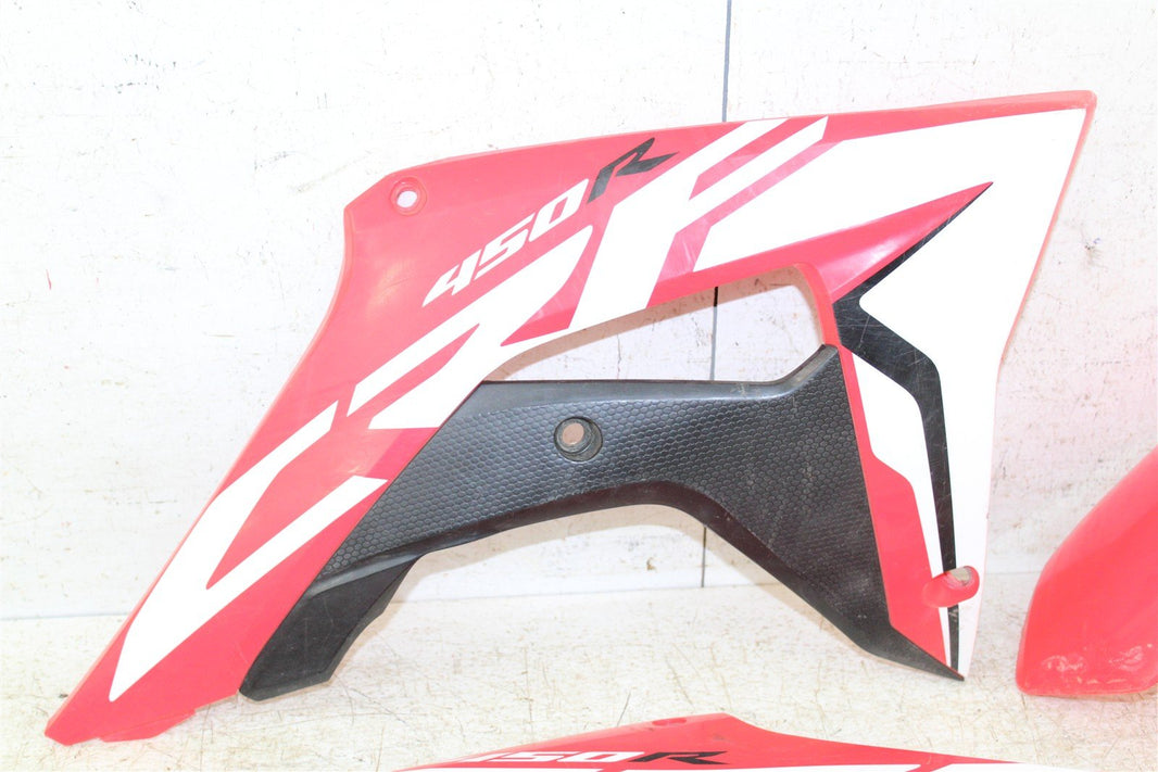 2018 Honda CRF 450R Fender Set Rear Front Number Plates 609G