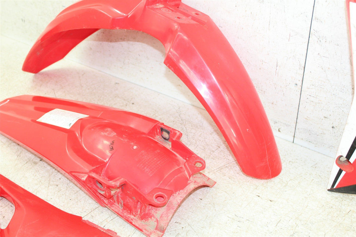 2018 Honda CRF 450R Fender Set Rear Front Number Plates 607G