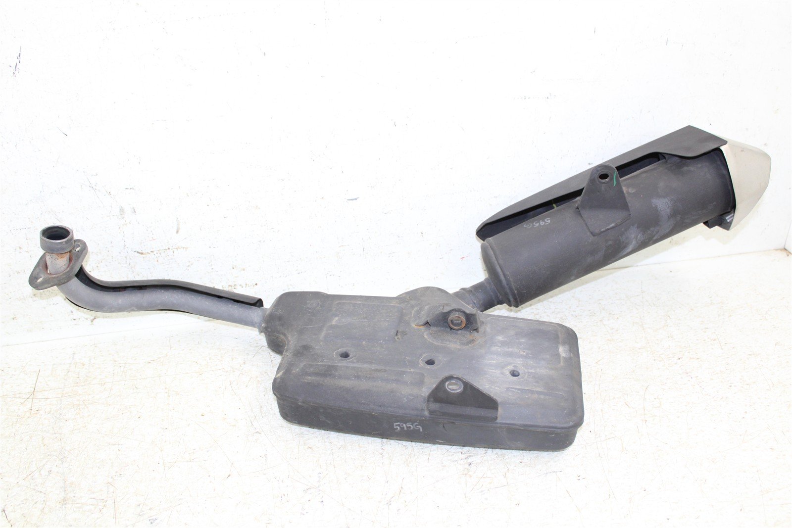 2018 Honda Grom 125 Exhaust System Head Pipe Silencer Muffler 595G