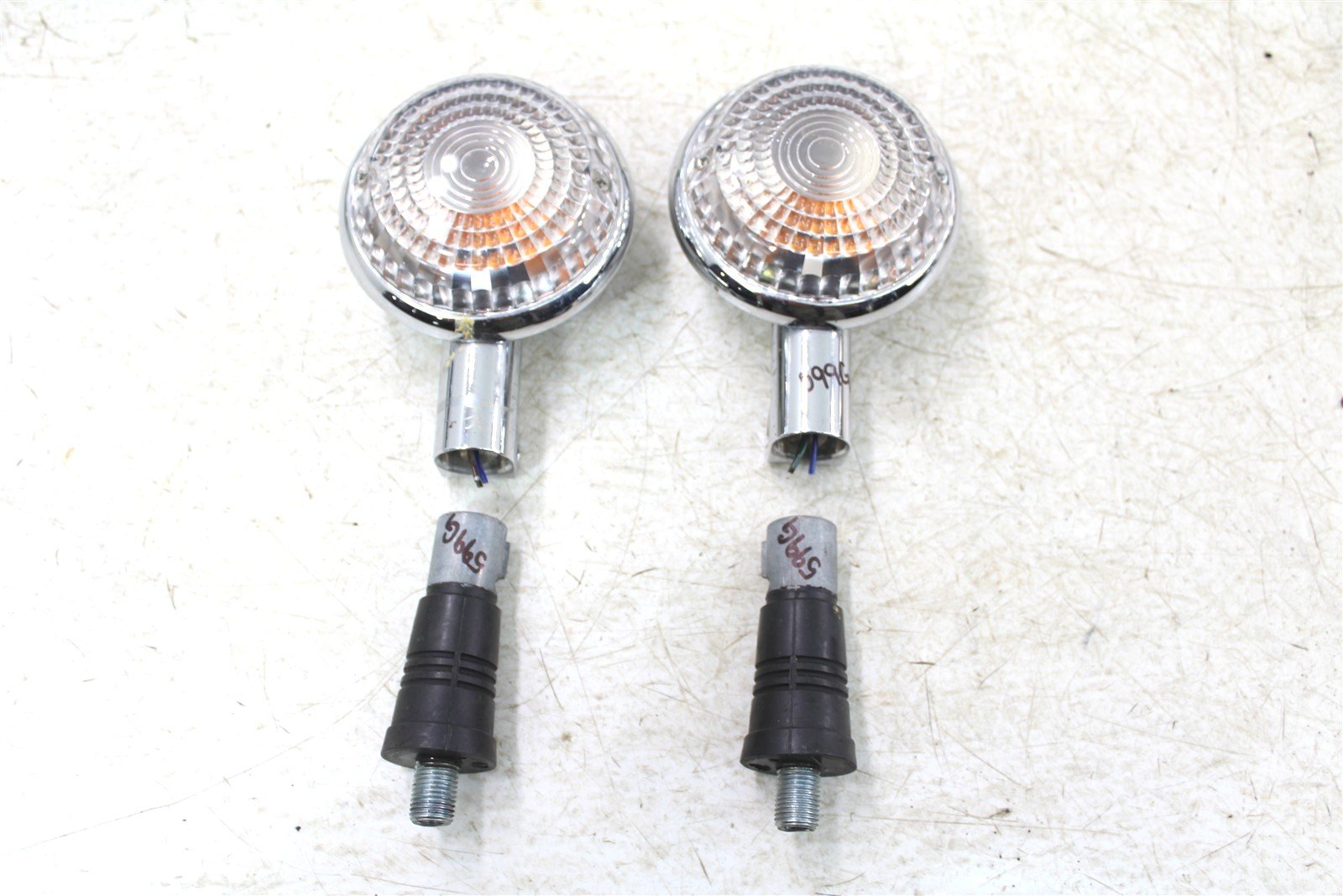 2003 Yamaha V Max VMX12R Front Turn Signals Directional Indicator Light Set 599G