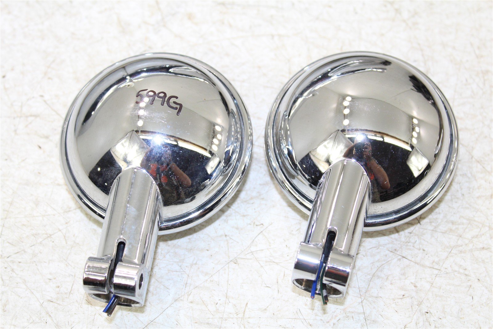 2003 Yamaha V Max VMX12R Front Turn Signals Directional Indicator Light Set 599G