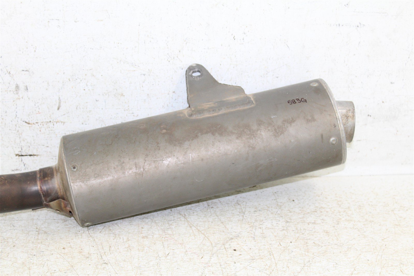 2006 Honda CRF 250R CHM Exhaust System Head Pipe Silencer Muffler 583G