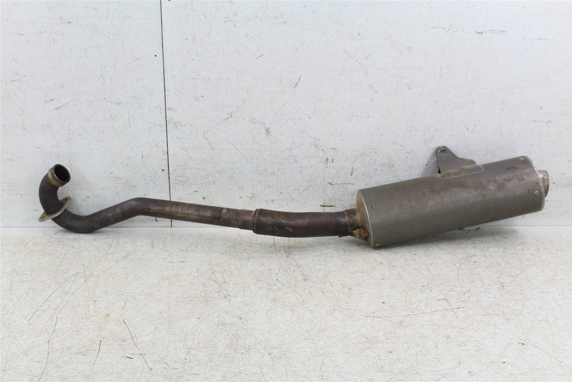 2006 Honda CRF 250R CHM Exhaust System Head Pipe Silencer Muffler 583G