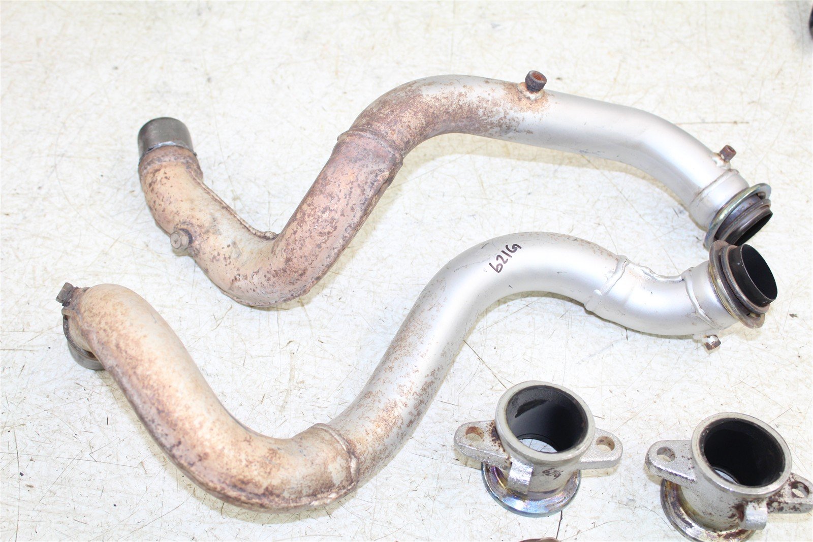2003 Yamaha V Max VMX12R Exhaust Manifolds w/ Head Pipes 621G