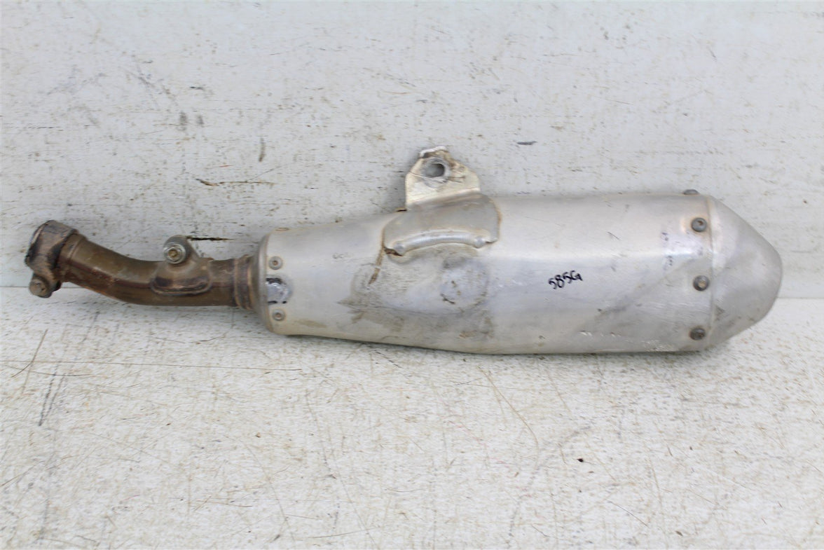 2018 Honda CRF 450R Exhaust System Head Pipe Silencer Muffler 585G