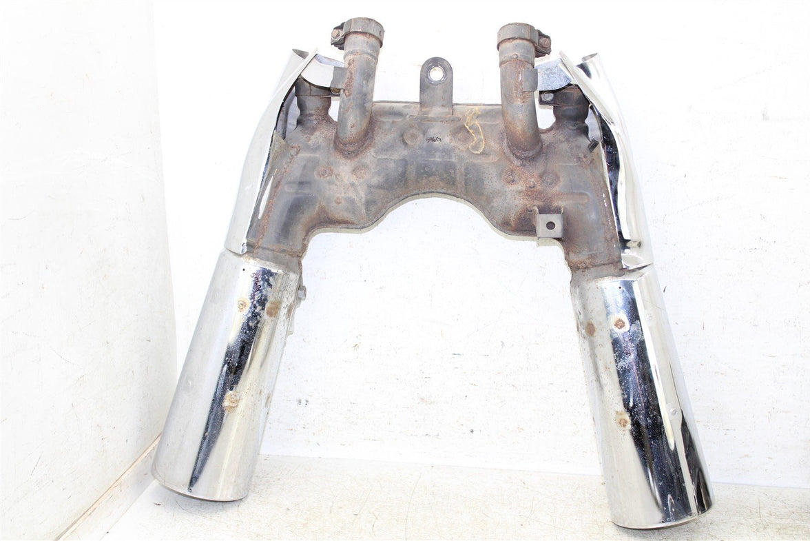 2003 Yamaha V Max VMX12R Exhaust Silencer Muffler 596G