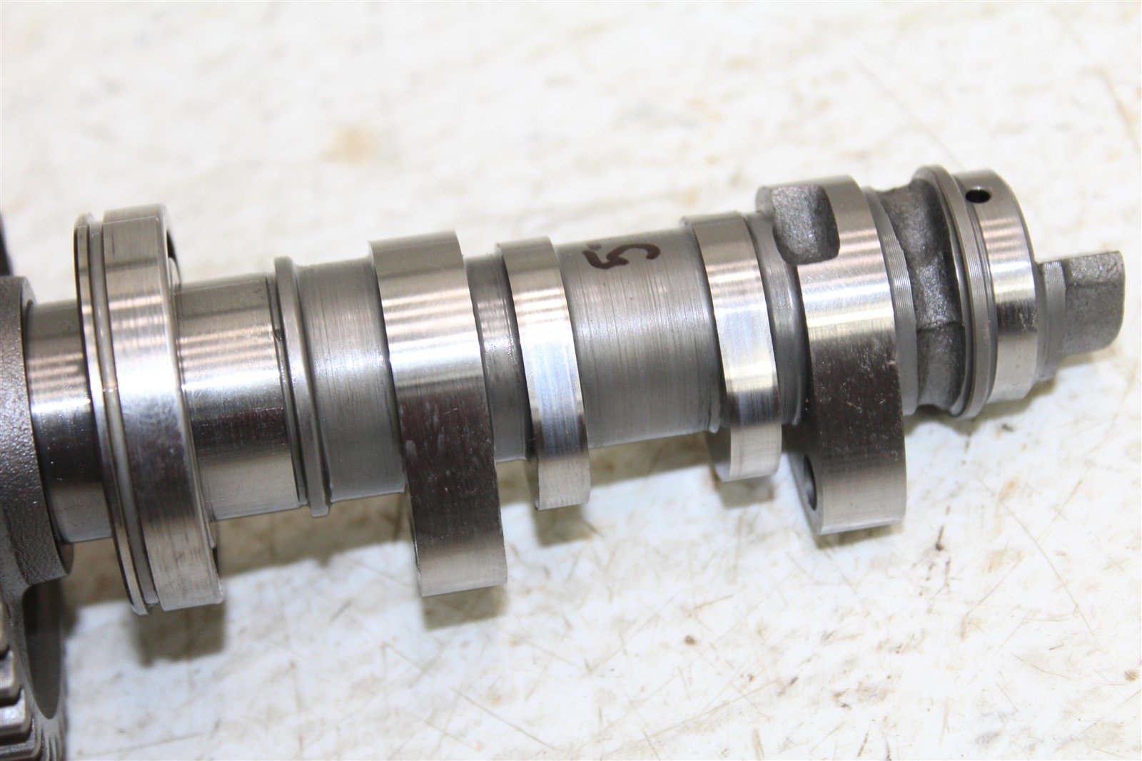 2009 Honda CRF 450R Camshaft Cam Gear Intake Exhaust 572G