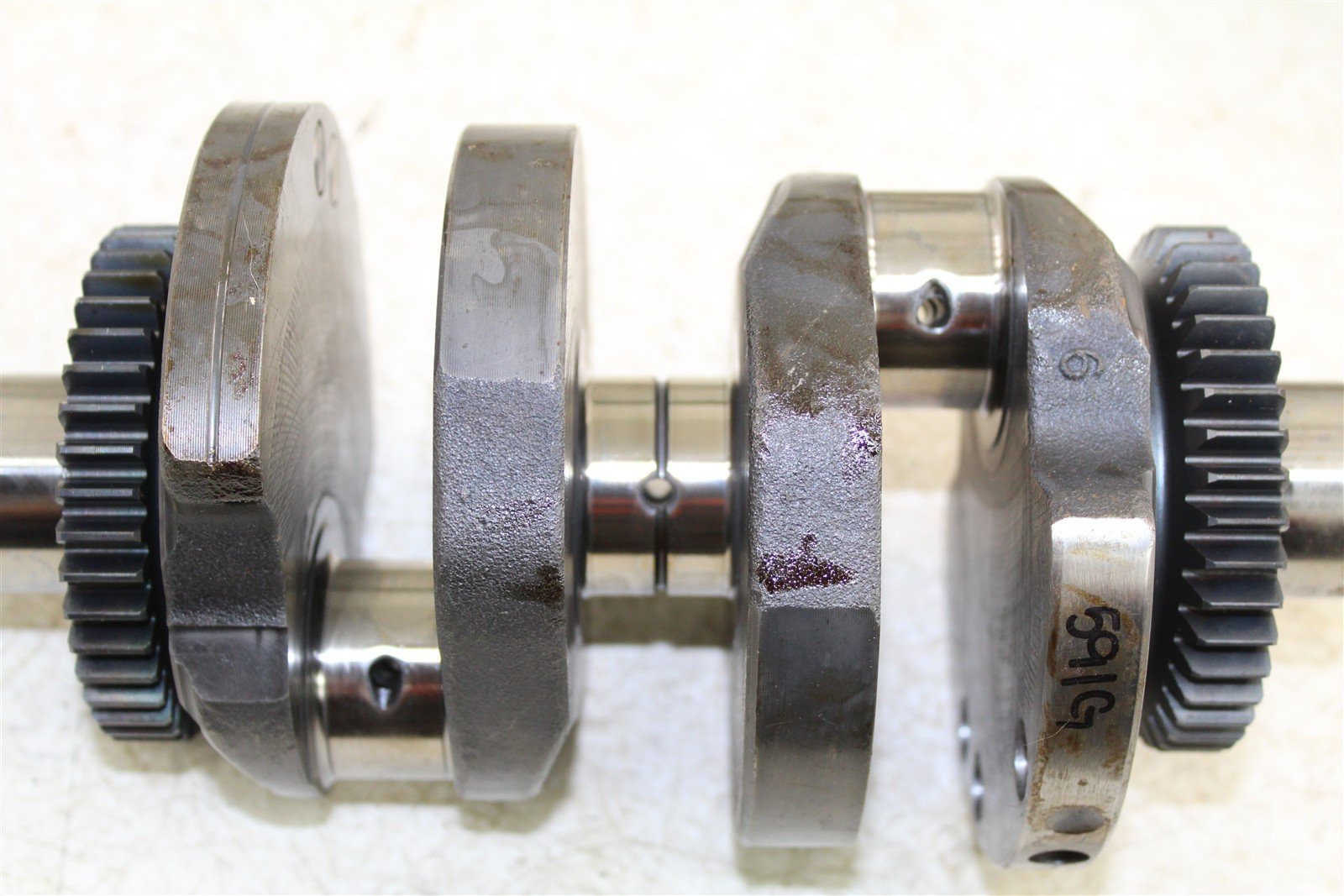 2007 Kawasaki Ninja 650R Crankshaft Crank Shaft 591G