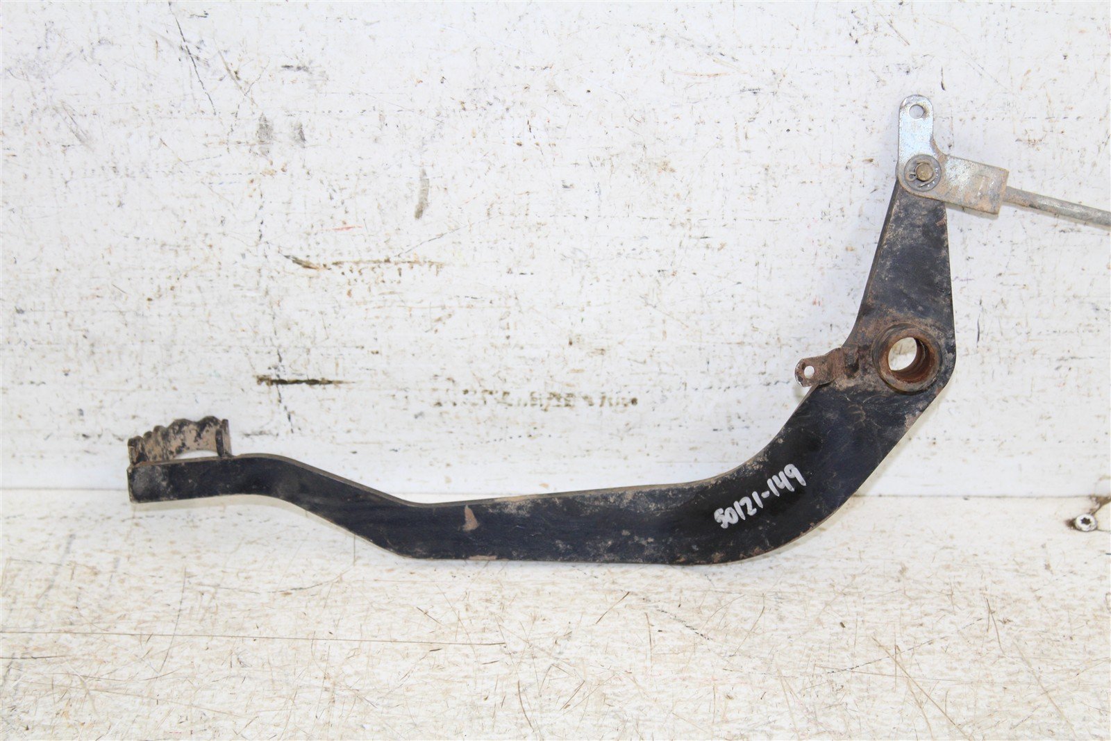 2003 Yamaha Bear Tracker 250 Rear Brake Pedal w/ Push Rod 50121