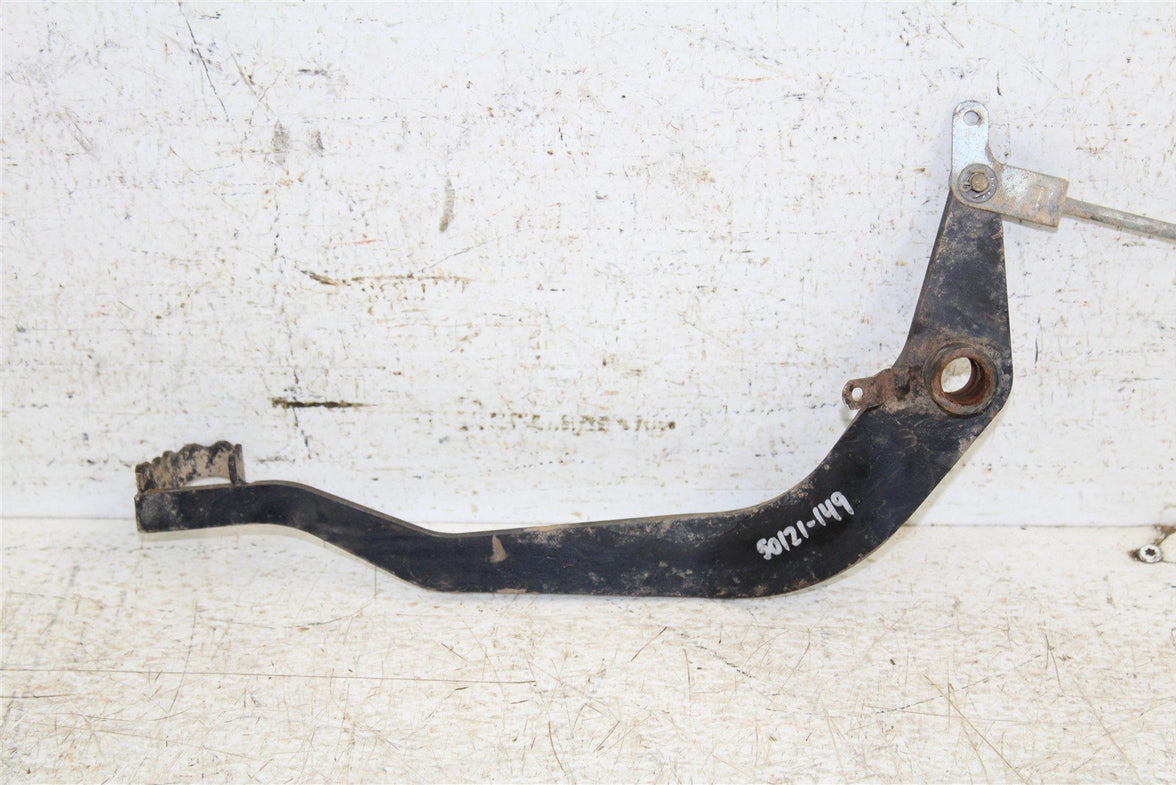 2003 Yamaha Bear Tracker 250 Rear Brake Pedal w/ Push Rod 50121