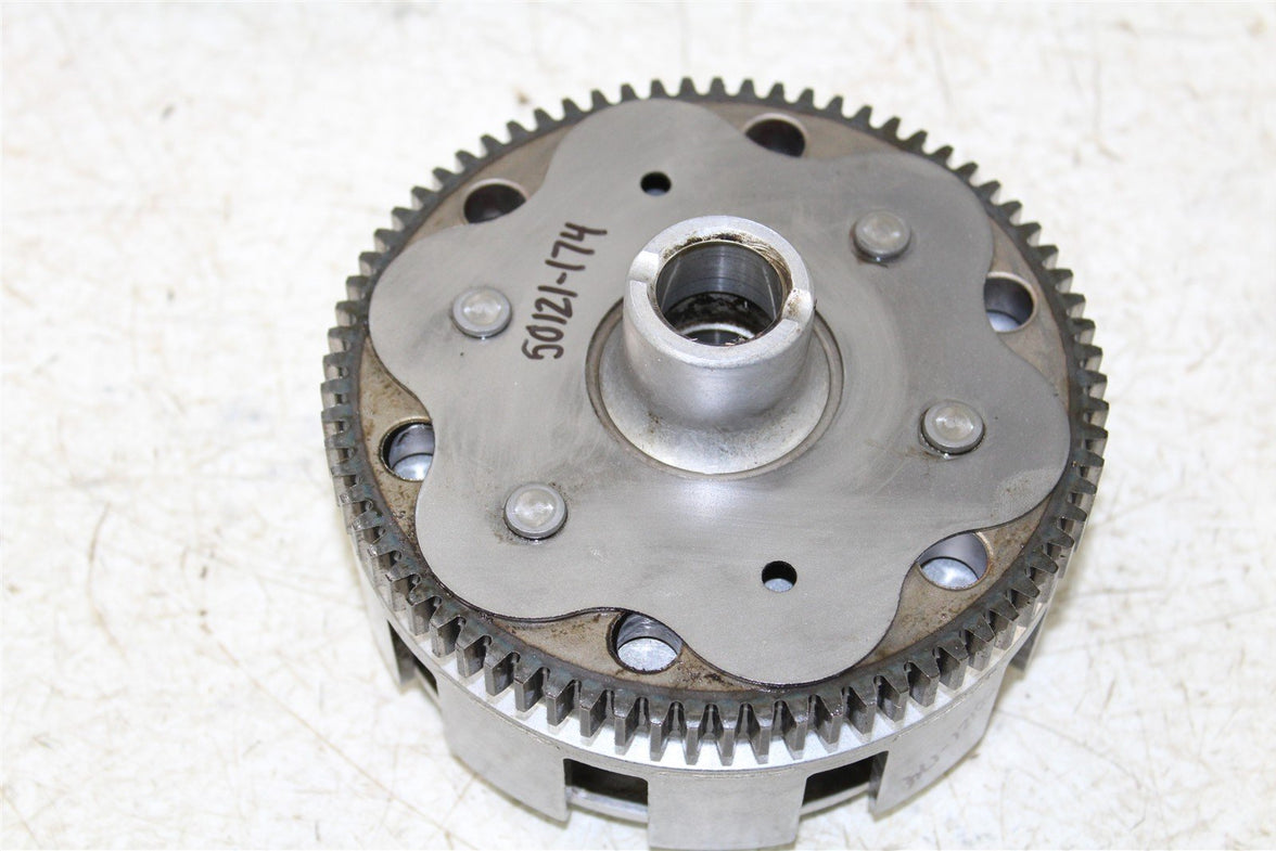 2003 Yamaha Bear Tracker 250 Clutch Basket Inner Hub Pressure Plate 50121
