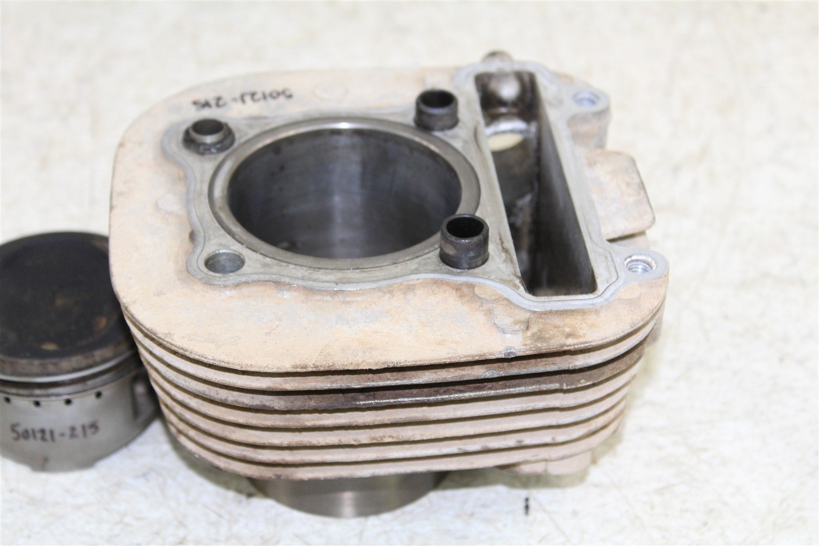 2003 Yamaha Bear Tracker 250 Engine Cylinder Jug w/ Piston 50121