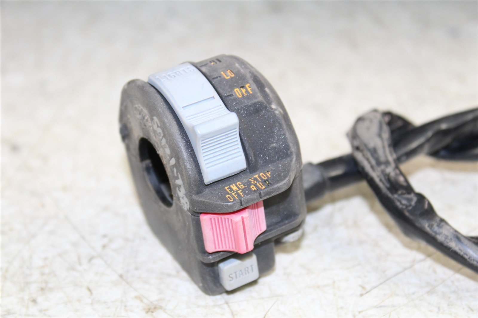2003 Yamaha Bear Tracker 250 Start Button Kill Switch On Off 50121