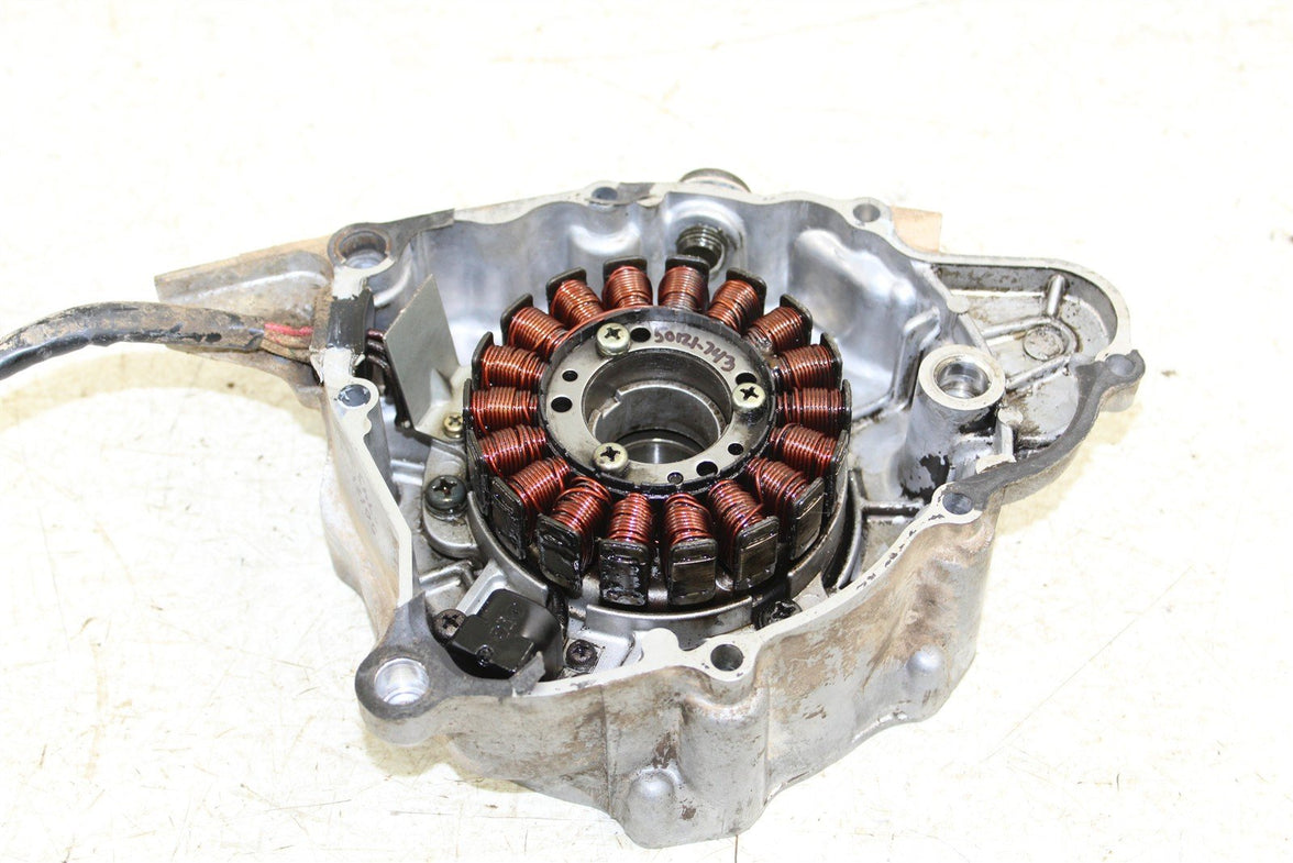2003 Yamaha Bear Tracker 250 Stator Magneto Generator Coil w/ Cover 50121