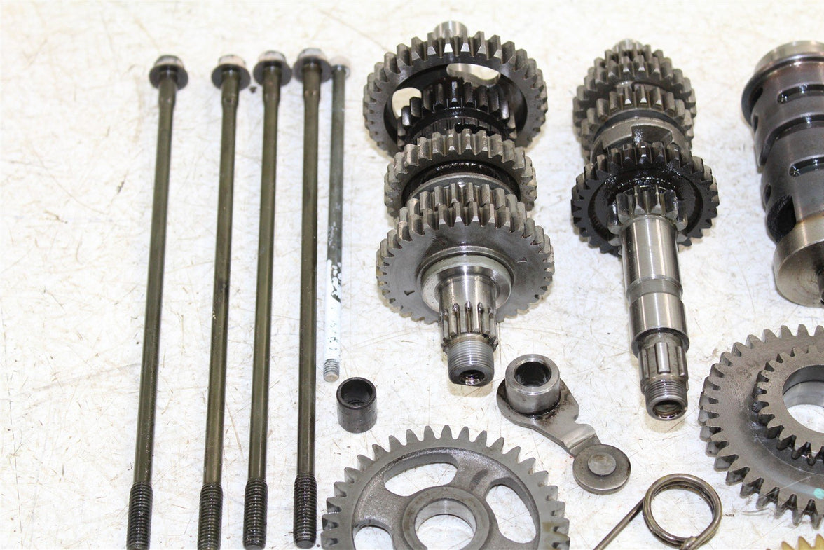 2003 Yamaha Bear Tracker 250 Transmission Gears Shift Shaft Forks Drum 50121