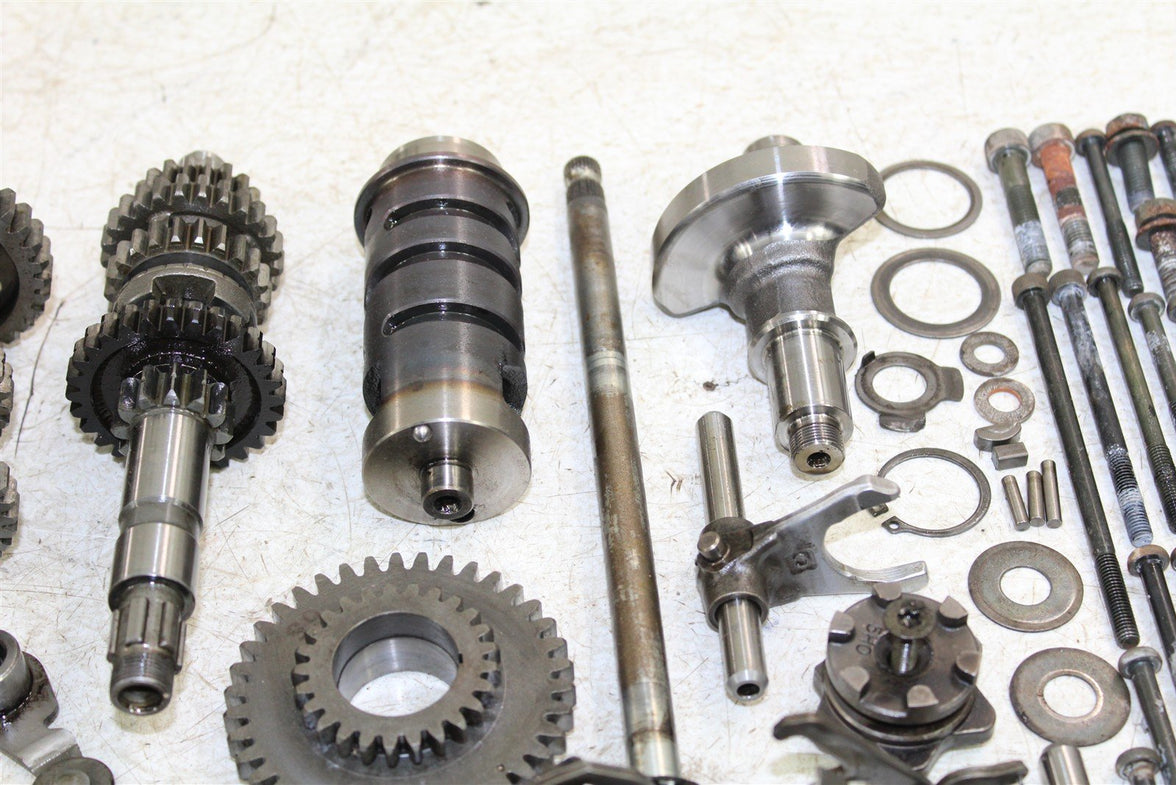 2003 Yamaha Bear Tracker 250 Transmission Gears Shift Shaft Forks Drum 50121