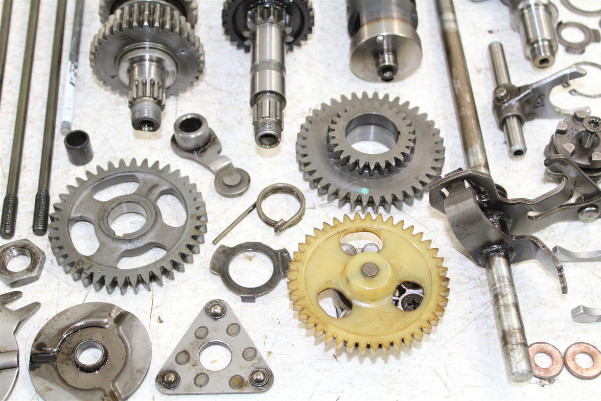 2003 Yamaha Bear Tracker 250 Transmission Gears Shift Shaft Forks Drum 50121