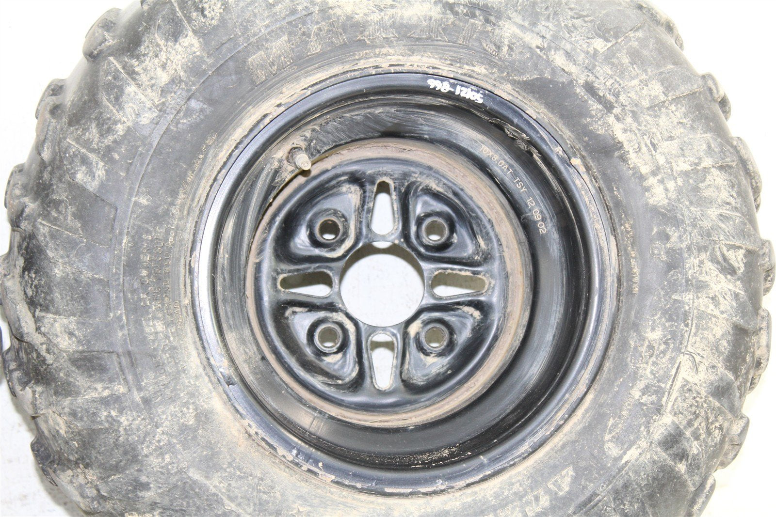 2003 Yamaha Bear Tracker 250 Rear Wheel Set Rims 50121