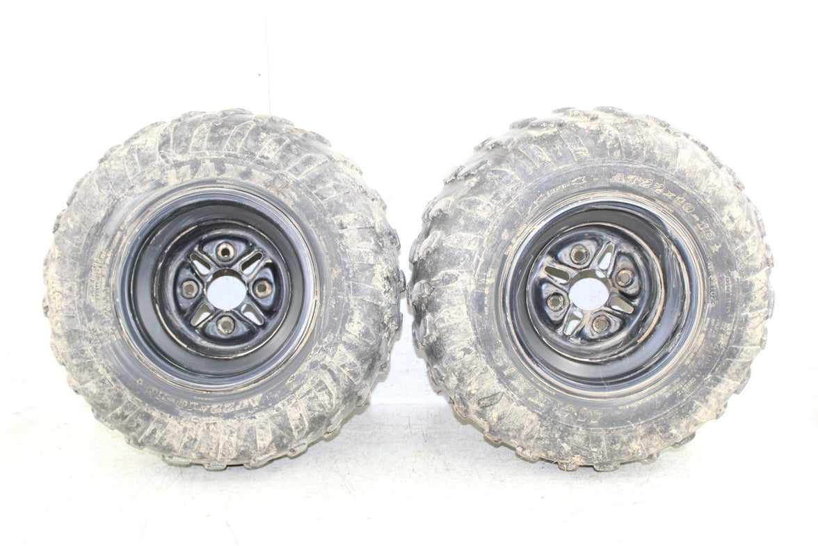 2003 Yamaha Bear Tracker 250 Rear Wheel Set Rims 50121