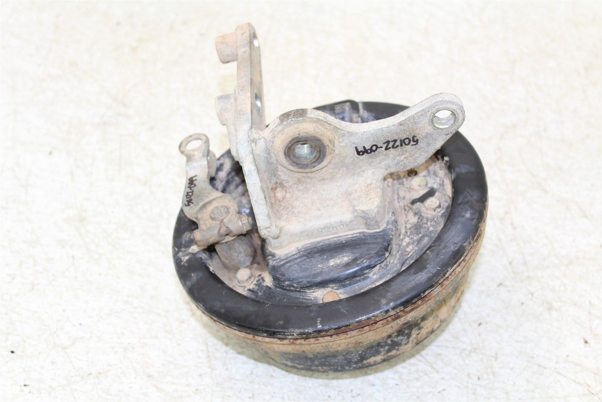 1999 Yamaha Bear Tracker 250 Front Right Brake Drum Backing Plate Panel Hub50122