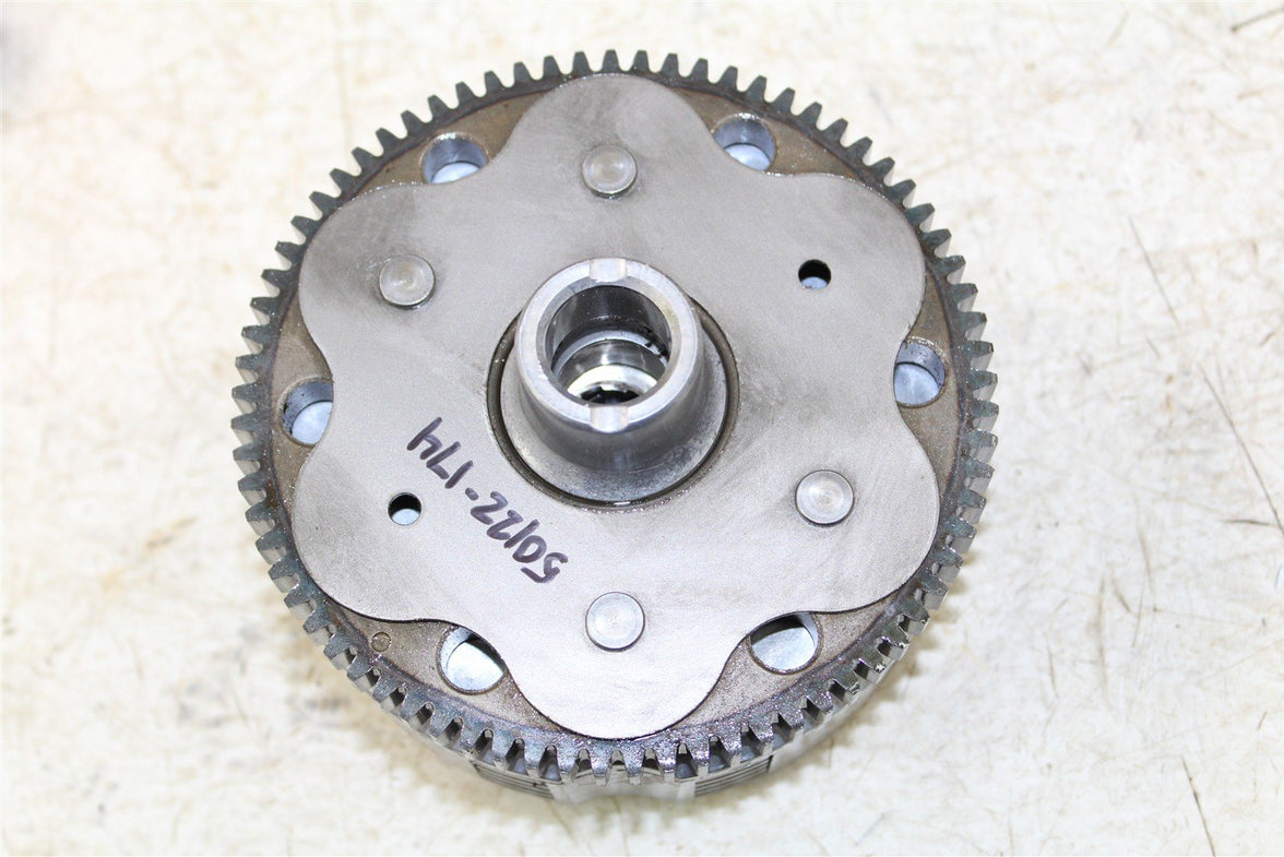 1999 Yamaha Bear Tracker 250 Clutch Basket Inner Hub Pressure Plate 50122