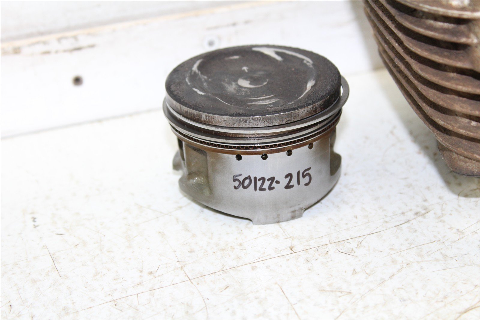 1999 Yamaha Bear Tracker 250 Engine Cylinder Jug w/ Piston 50122